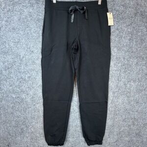 Calvin Klein Reconsidered‎ Comfort Sleepwear Jogger Pants Womens S Black Knit